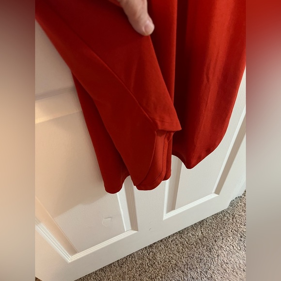 💙 4 for $40 💙 Banana Republic criss cross back Burnt Orange Sleeveless Dress - Picture 6 of 11